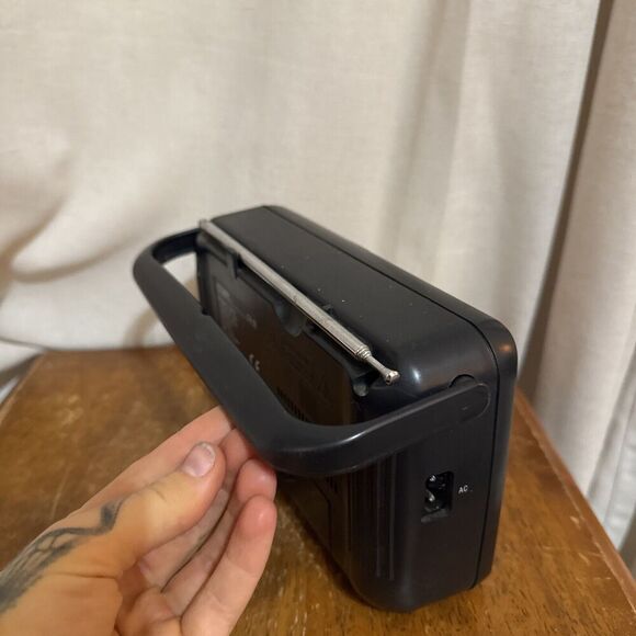 Vintage Y2K 90s Coby CX-18 Portable AM/FM TV/Weather Band Radio Tested Works - Picture 8 of 9